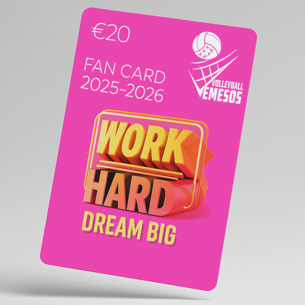 Fan Card - Teen - Lemesos Volleyball